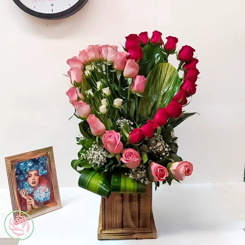 💖 Encuentro de Almas: Un Ramo que Celebra la Conexión y el Amor 🌹